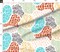 Abstract Jungle Animal Nature Zebra Leopard Cow Custom Printed Fabric by Spoonflower Various Fabrics by the Yard or Fat Quarter